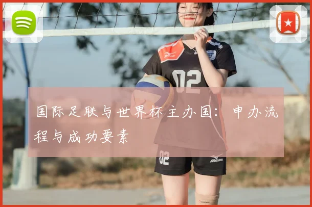 国际足联与世界杯主办国：申办流程与成功要素